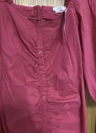 Новое розовое миди платье тянется 48-52 р5 фото