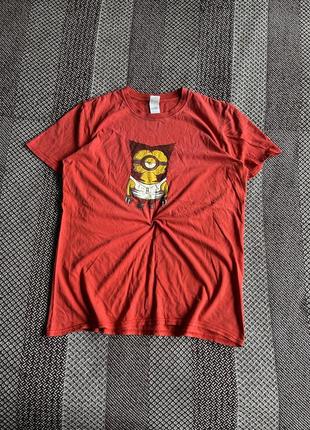 Gildan vintage wmn angry minions футболка оригінал б у