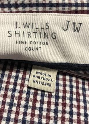 Рубашка мужская jack wills,р. l, хлопок, португалия7 фото