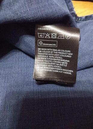 Вискозно-джинсовая рубашка h&amp;m4 фото