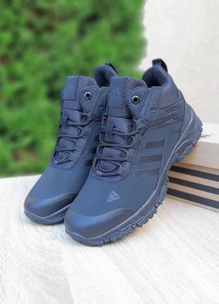 Кроссовки мех зимние adidas climaproof