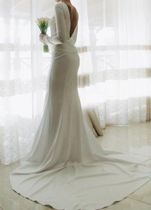 Платье свадебное / для росписи1 фото