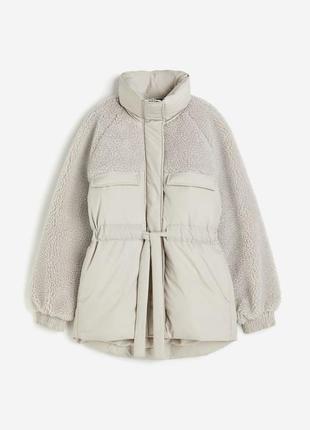Куртка курточка пуффер puffer флис тедди h&m hm 0943512001 оригинал ✅ xs s m l xl xxl