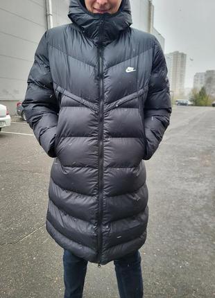 Удлиненный зимний пуховик мужской nike sportswear storm-fit windrunner
арт. dr9609-010