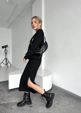 Женский костюм двуйка юбка кофта, теплый костюм,женский костюм двойка и кофта, костюм-двой...