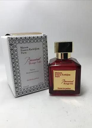 Tester baccarat rouge 540 extrait de parfum 70 мл1 фото