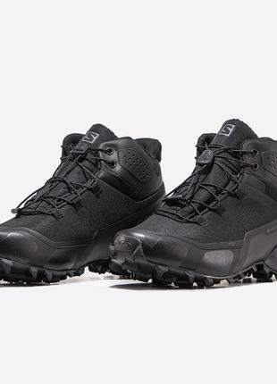 Чоловічі черевики salomon cross hike gtx black1 фото