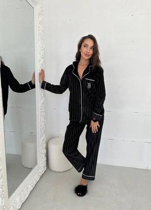 Женская пижама из бархата vисtoria's sесrет