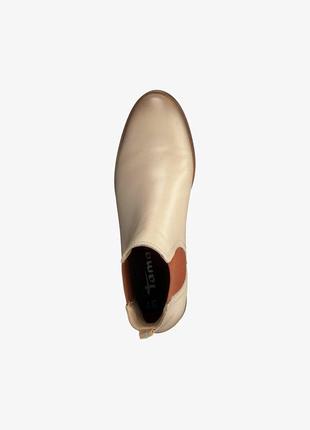 Шкіряні демісезонні / осінні / весняні черевики челсі tamaris 41-42 розмір6 фото