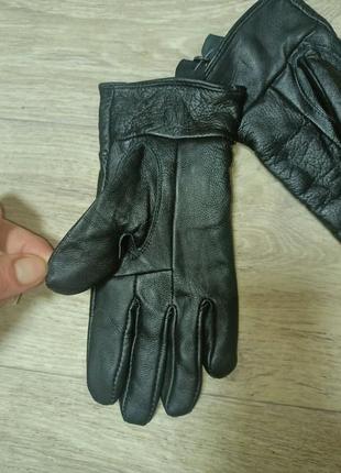 Новые перчатки м-l кожаные женские4 фото