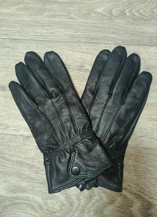 Новые перчатки м-l кожаные женские7 фото