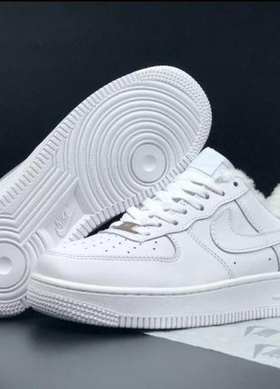 Зимние кроссовки nike air force5 фото