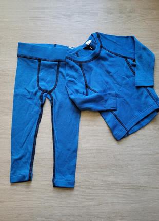 Дитяча термобілизна 110 116 , термо реглан кофта лосіни штани термобілизна на флісі термо костюм крівіт німеччина