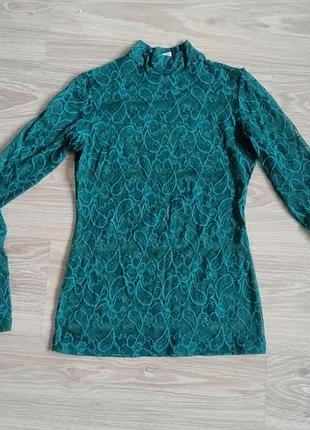 Гольф смарагд anabel arto m 46 гіпюр стретч