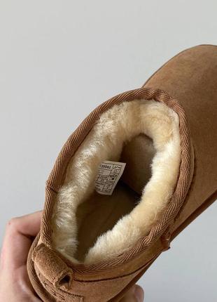 Ugg ultra mini platform chestnut4 фото