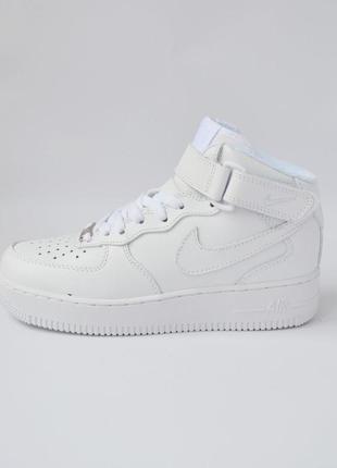 6244 nike air support кроссовки мужские найк аир форс меха зима
