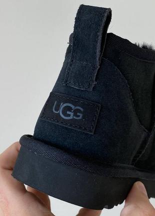 Ugg ultra mini black, угги женские8 фото