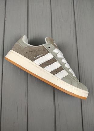 Adidas campus 00s gray white2 фото