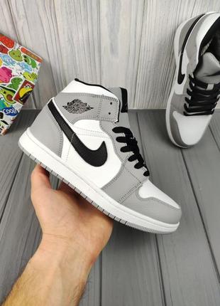 Nike air jordan 1 winter light smoke gray