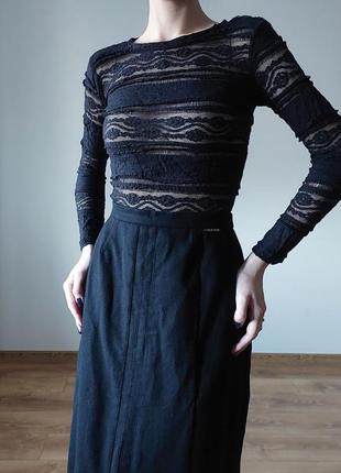 Кофтинка блуза з мережива в вінтажно вікторіанському готичному стилі