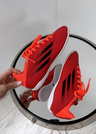 Яркие шикарные футзалки adidas x speedflow3 фото