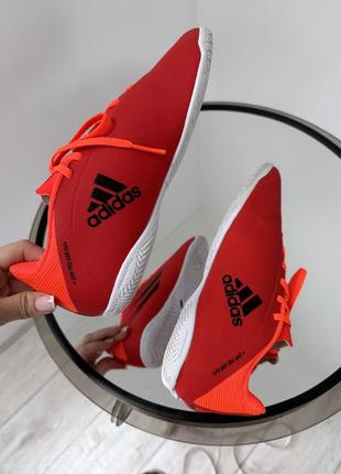 Яркие шикарные футзалки adidas x speedflow5 фото