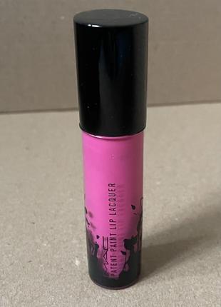 Mac patent paint lip lacquer лак для губ let’s get closed 595, 4,7ml