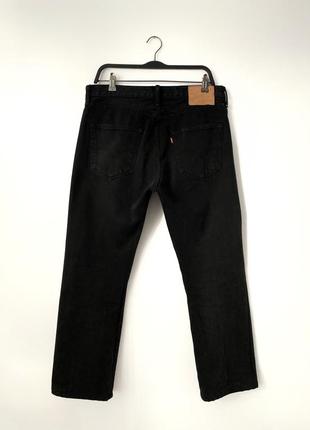 Чорні вінтажні джинси levi's levis 501 оригінал2 фото