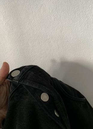 Чорні вінтажні джинси levi's levis 501 оригінал8 фото
