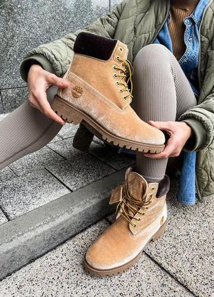 Зимние женские ботинки timberland1 фото