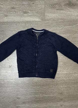 Кардиган бомбер в’язаний zara 86 см