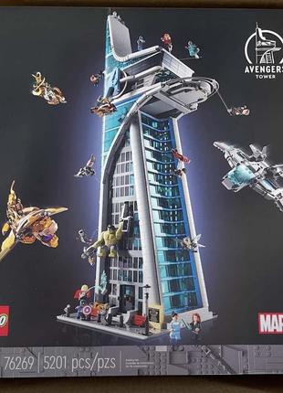 Конструктор lego super heroes marvel 76269 башта мстителів