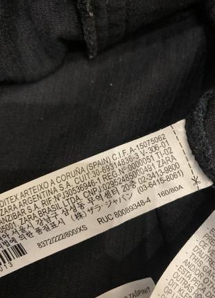 Вельветовая куртка zara джинсовая черная женская базовая6 фото