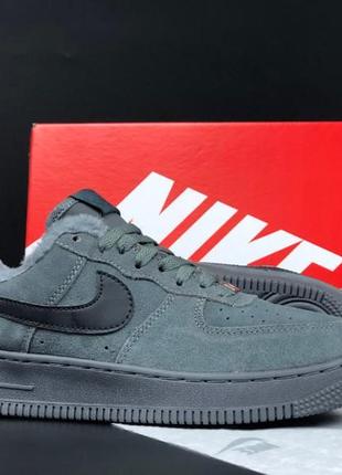 Зимние кроссовки nike air force1 фото