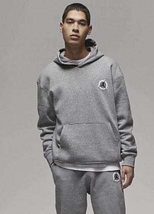 Худі, спортивна кофта  air jordan flight mvp mens fleece pullover hoodie grey dv7592-091