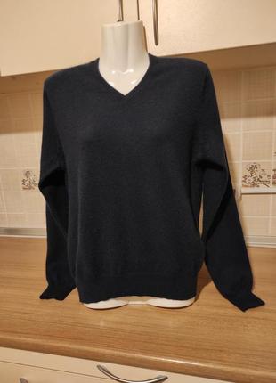 Uniqlo кашеміровий светр джемпер напіввер6 фото