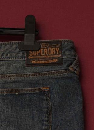 Superdry рр 28 (большимер) l шорты из хлопка джинсовые4 фото