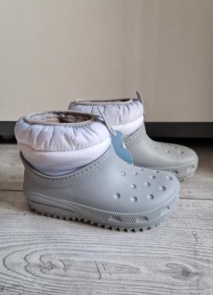 Зимние сапоги сапожки кроксы crocs1 фото