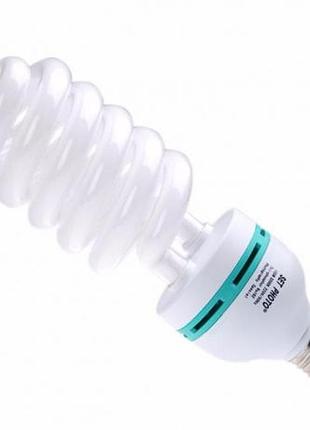 Лампа флуоресцентна 65 вт e27 5500 k / ideal foto light / для студійного світла