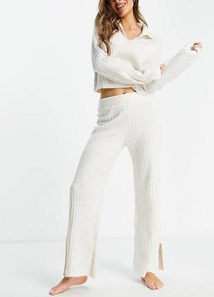 Теплий трикотажний костюм asos design premium