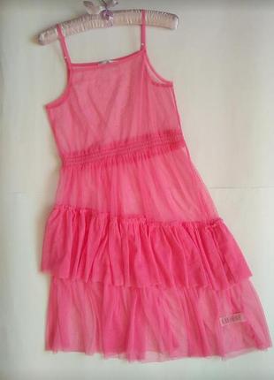 Очень красивое платье-сарафан  marks& spencer (указано на 12-13 лет),  s/36.