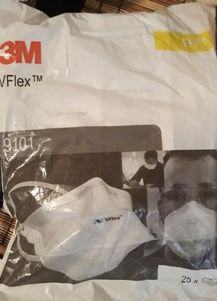 Хіт ! зміг ! алергія !захисна маска, респіратор 3м 9101e vflex usa сша 3 м краще бука