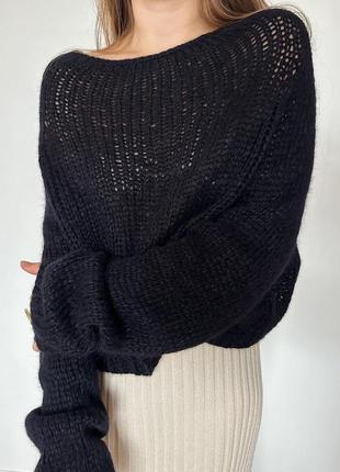 Базовий светр з вовни альпака3 фото