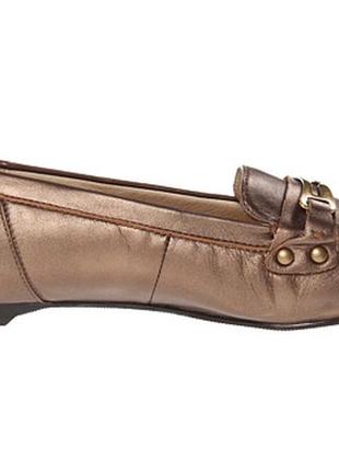Шкіряні туфлі ros hommerson, 36 розмір взуття маленьких розмірів7 фото