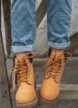 Зимние женские ботинки timberland3 фото