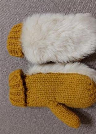 Самыеплые флисовые перчатки с мехом jbc 24 фото