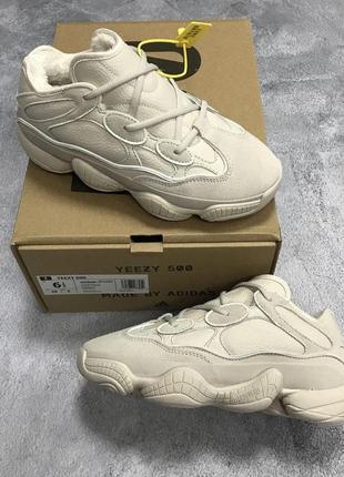 Женские кроссовки adidas yeezy boost 500 зимние