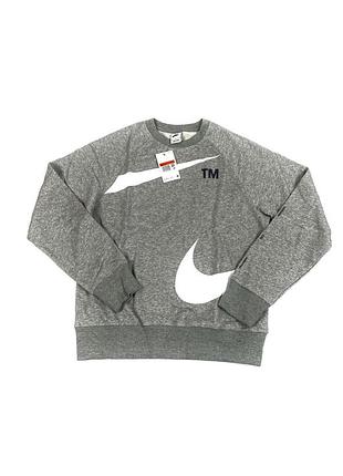 Свитшот nike серый / мужская кофта найк
