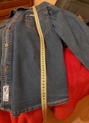 Сорочка джинсова л3 фото
