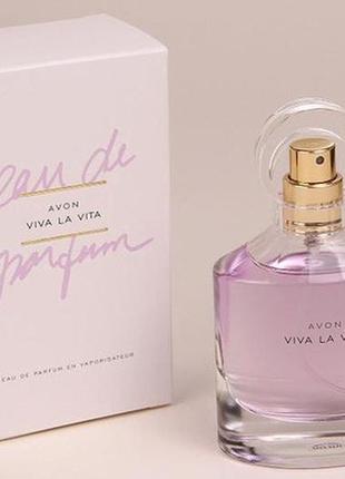 Парфюмированная вода avon viva la vita, 50мл